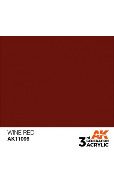 AK11096 - WINE RED – STANDARD