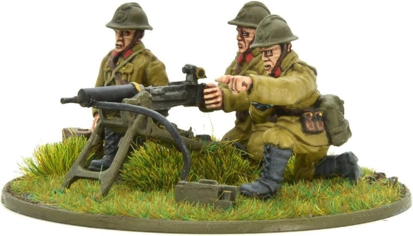 Belgian Army MMG Team