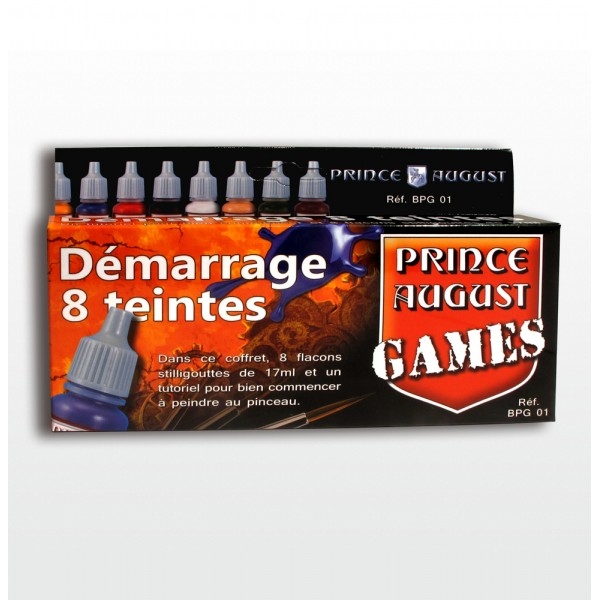 coffret de demarrage - games - 8 teintes
