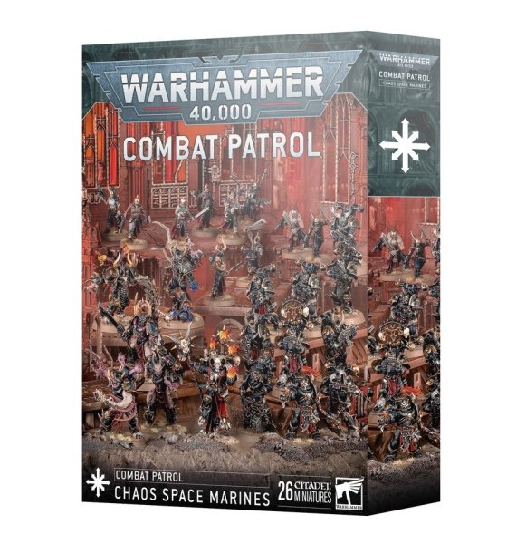 COMBAT PATROL CHAOS SPACE MARINES 43-20