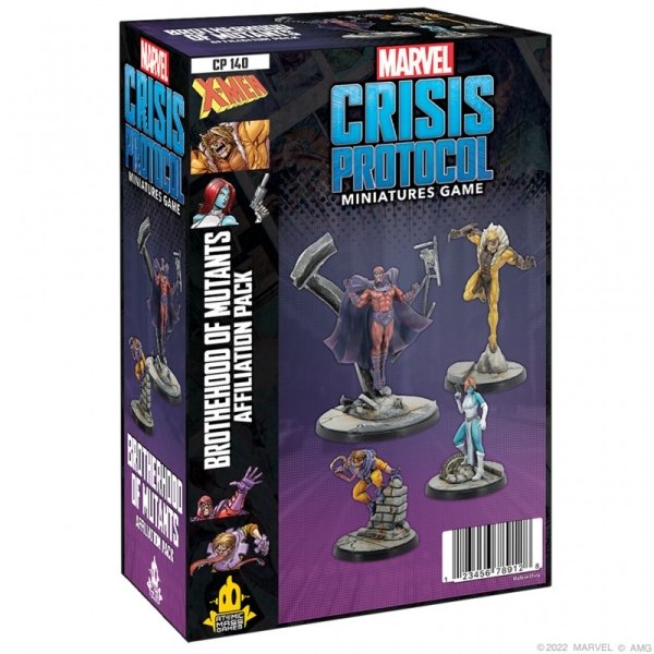 Marvel crisis protocol - Brotherhood of mutants Affiliation pack