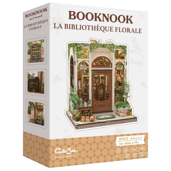 Booknook La Bibliothèque Florale