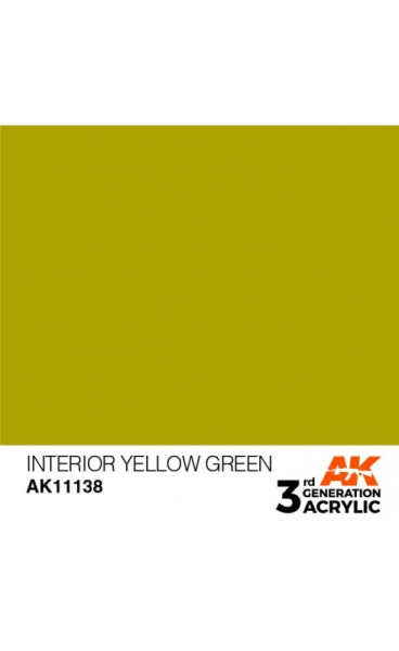 AK11138 - INTERIOR YELLOW GREEN – STANDARD