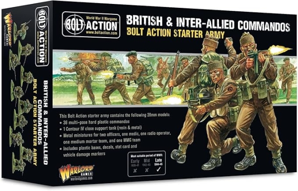 British & Inter-Allied Commandos Starter Army
