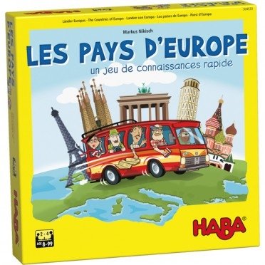 Les pays d'Europe