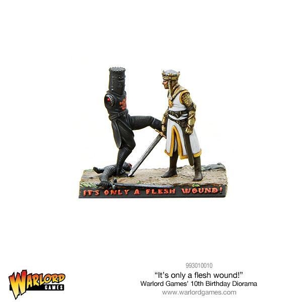 Warlord Games 10th Birthday Diorama: It's only a flesh wound