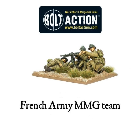 French Army MMG Team