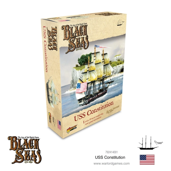 USS Contitution Black Seas