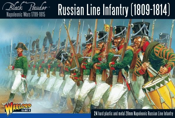 Russian line infantry 1809-1814