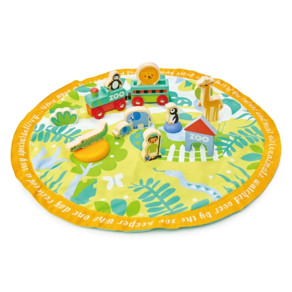 TENDER LEAF TOYS SAFARI PARK STORY BAG