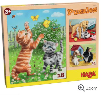 Puzzles animaux de compagnie