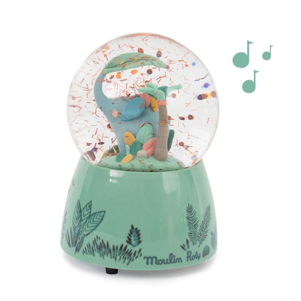 Boule à neige avec musique Elephant