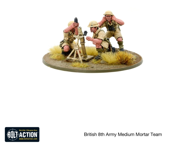8th Army Medium Mortar Team