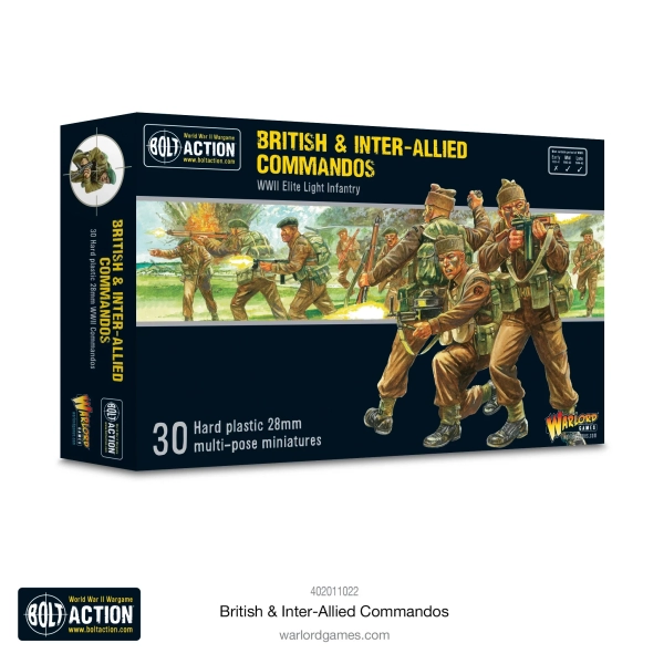 British et inter allied commandos
