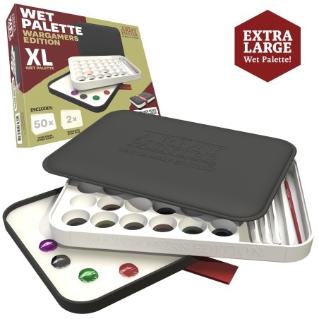 ARMY PAINTER - PALETTE HUMIDE WARGAMERS EDITION  XL