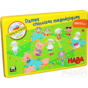 Jeu de voyage-Dames Chinoises -Magnétique