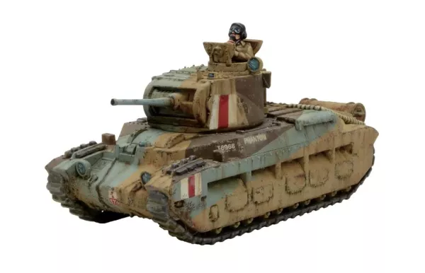 Matilda II tank troop