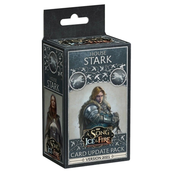 A Song of Ice & Fire: Tabletop Miniatures Game – stark Factions 2021 Card Update Pack-2021