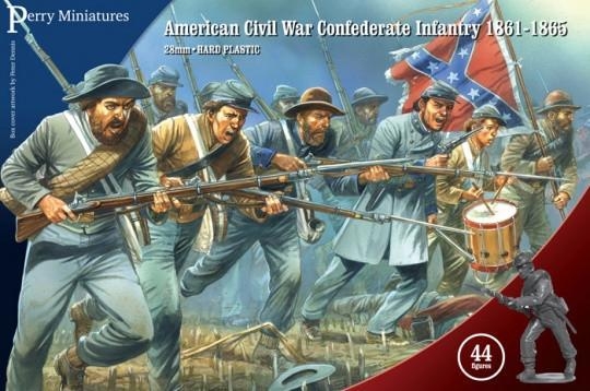 American Civil war confederate infantry