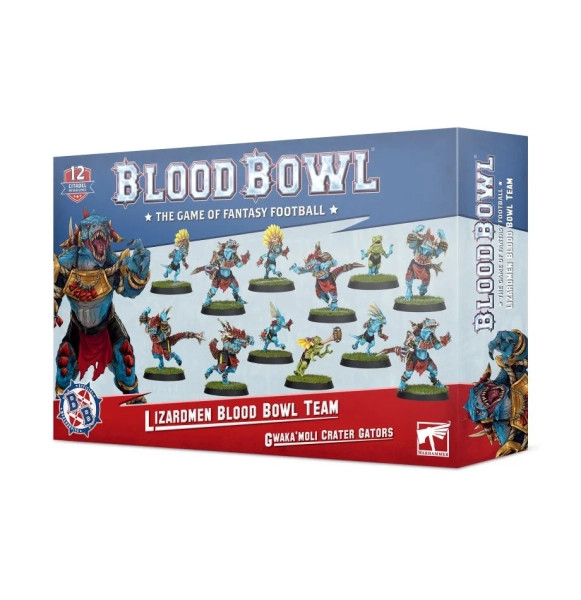 Équipe de Blood Bowl d'Hommes-lézards: Gwaka'moli Crater Gators