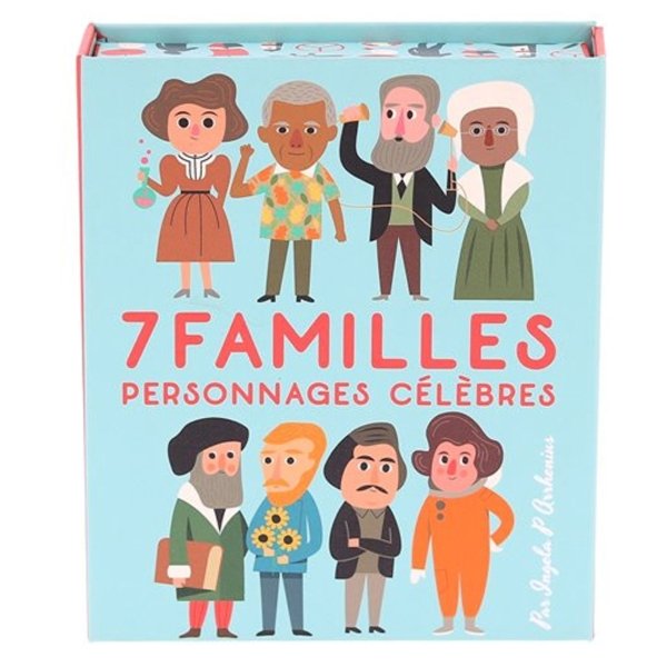 Jeu de 7 Familles Personnages Célèbres