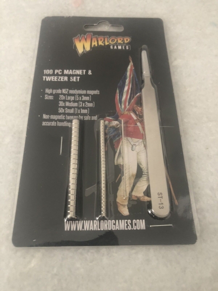 Warlord Magnets & Tweezer Set