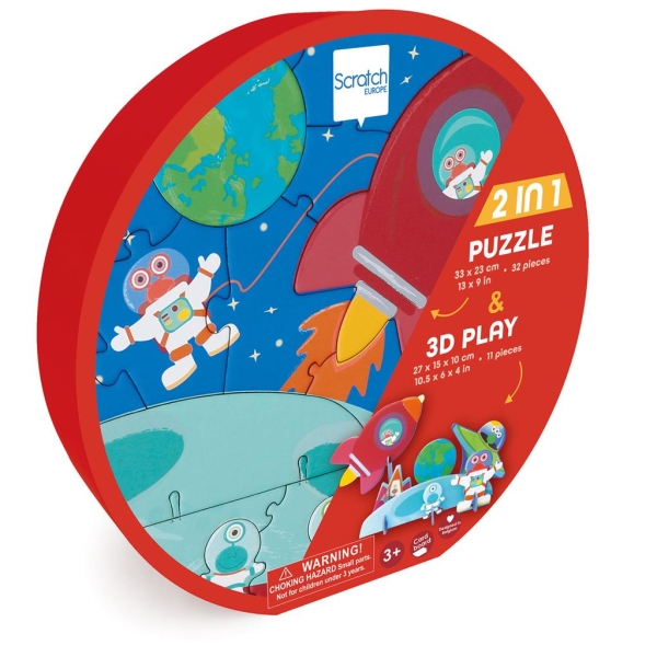 PLAY PUZZLE 3D - SPACE