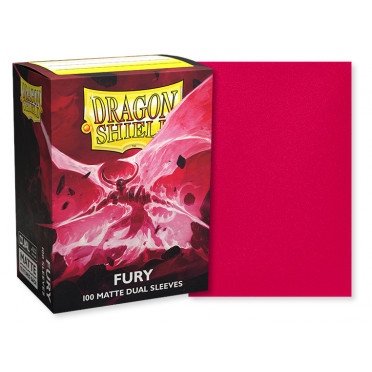 100 Dragon Shield Dual Matte - Fury
