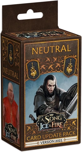 A Song of Ice & Fire: Tabletop Miniatures Game – neutres card update pack (2021)
