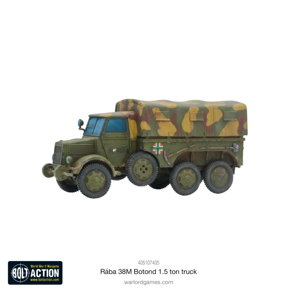 hungarian army  Rába 38M Botond 1.5 Ton Truck