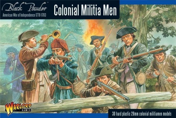 American war of independence colonial militia men