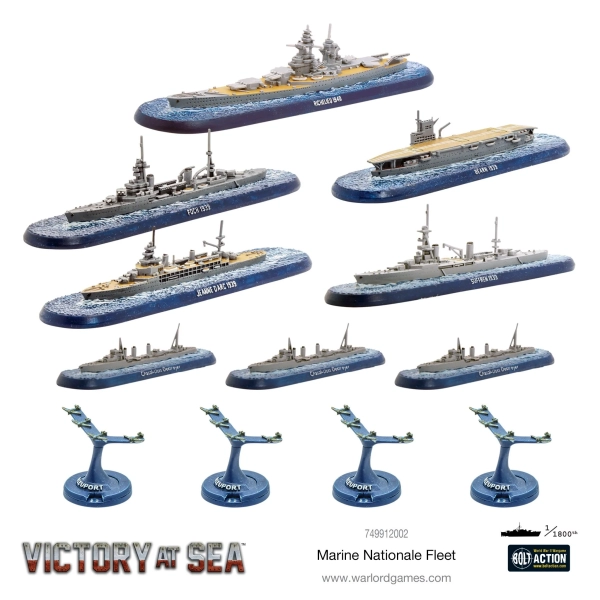 Victoryat sea - French navy starter fleet