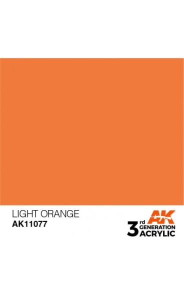 AK11077 - LIGHT ORANGE – STANDARD