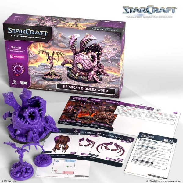 Starcraft KERRIGAN (PRIMAL KERRIGAN) - ZERG - HERO EXPANSION SET