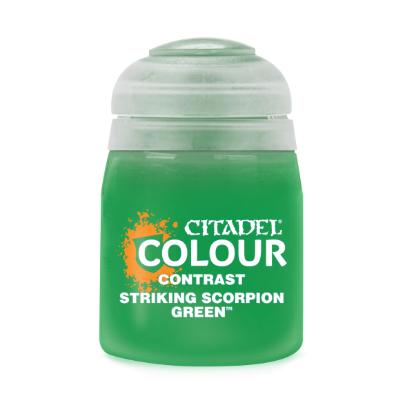 Contrast : Striking Scorpion Green