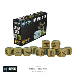 Bolt Action: Orders Dice Pack - Sand