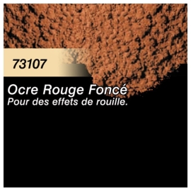 Pigment ocre Rouge  foncé