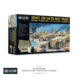 Sd.Kfz 250 (Alte) Half-Track (Options To Make 250/1, 250/3 Or 250/10 Variants)