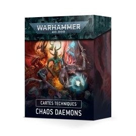 Chaos daemons - Cartes techniques