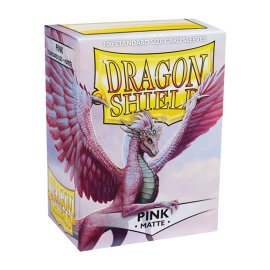 Dragon Shield - 100 sleeves - Pink Matte