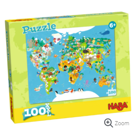 Puzzle carte du monde