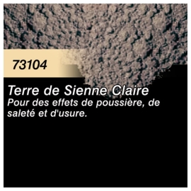 Pigment terre de sienne claire
