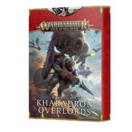 WARCROLL CARDS KHARADRON OVERLORDS