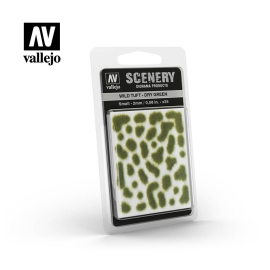 wild tuft dry green small