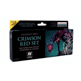 SET ROUGE CRAMOISI 8 X 17ML