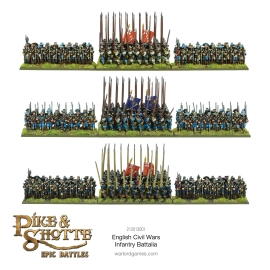 Pike & Shotte Epic Battles - English Civil Wars Infantry Battalia
