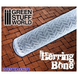 Rouleau texturé - Chaussée de Chevrons