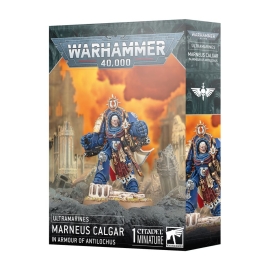 Marneus Calgar en Armure d'Antilochus