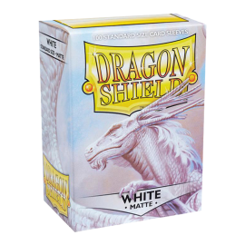 Dragon Shield - 100 sleeves - White Matte