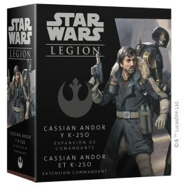 Star wars legion - Cassian Andor et K-2SO (extension)